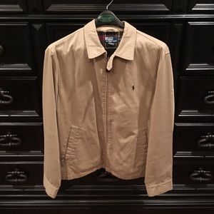 Tan Polo zippered jacket